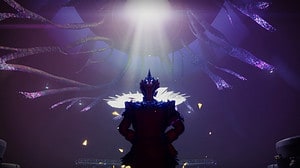 Destiny 2 Veil quest: A warlock stands underneath the Veil.