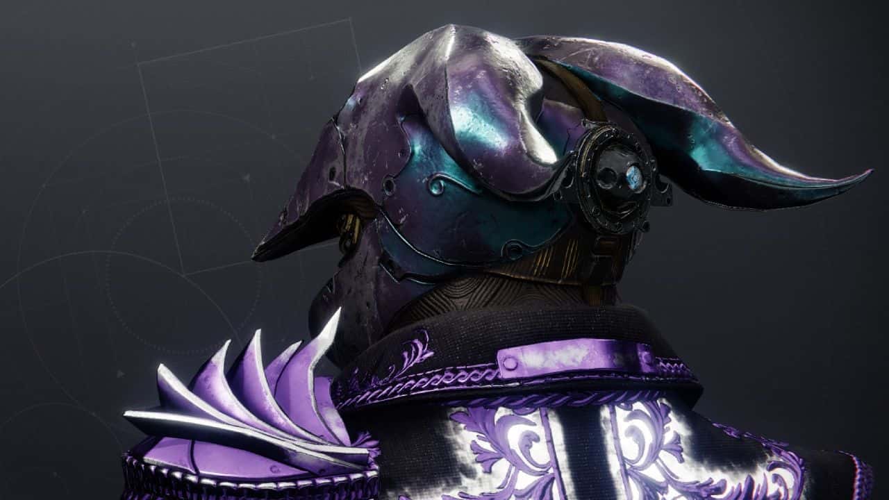 Destiny 2 new dungeon: A Guardian wearing Felwinter's Helm.