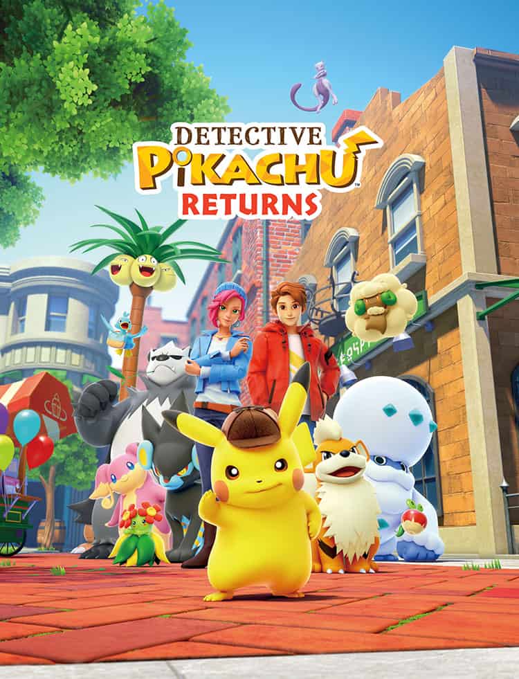 Detective Pikachu Returns keyart