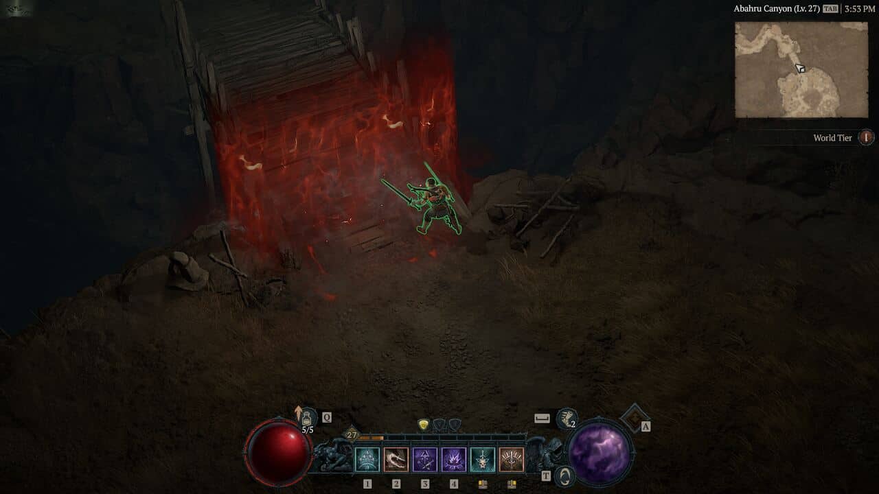 Diablo 4 Reject the Mother quest red wall.