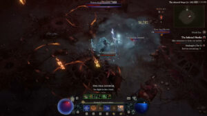 Picture of a mage fighting demons in the Diablo 4 Season 5 mechanic.