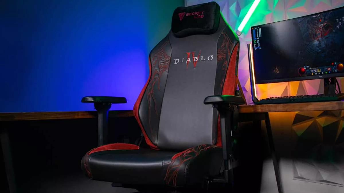Special Edition Diablo 4 Secretlab gaming chairs available to pre order