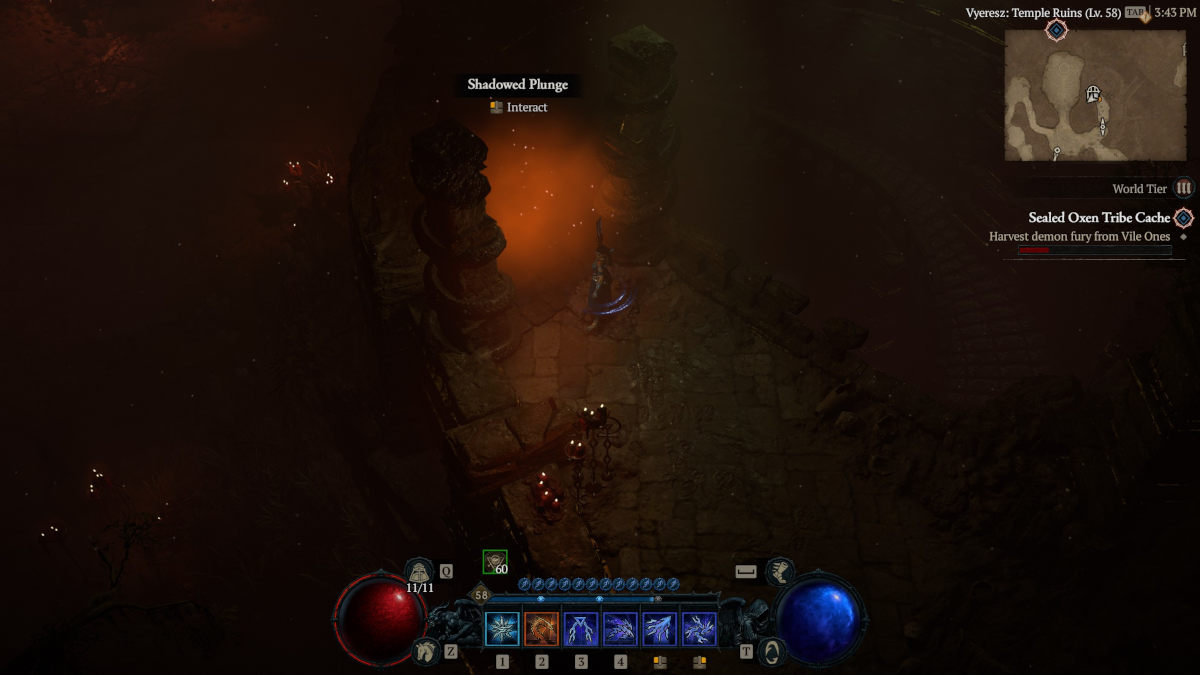 Diablo 4 Shadowed Plunge location