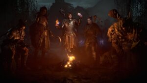 Diablo 4 Paragon Glyphs: The starting screen that lets you pick one of Diablo 4's five classes. season 1 starting class