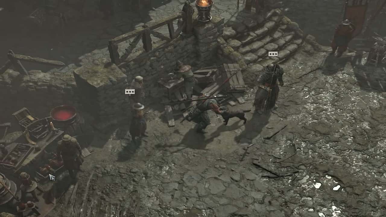 Diablo 4 pet the dog