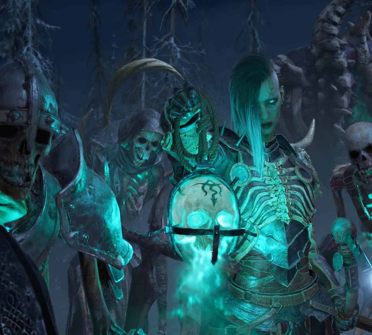 Diablo 4 Necromancer artwork secret update