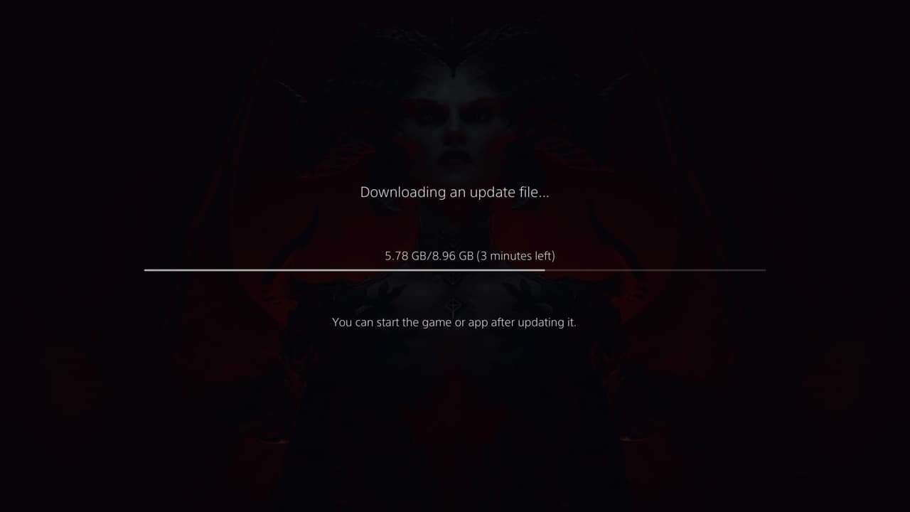A screenshot of the Diablo 3 launcher displaying Diablo 4.