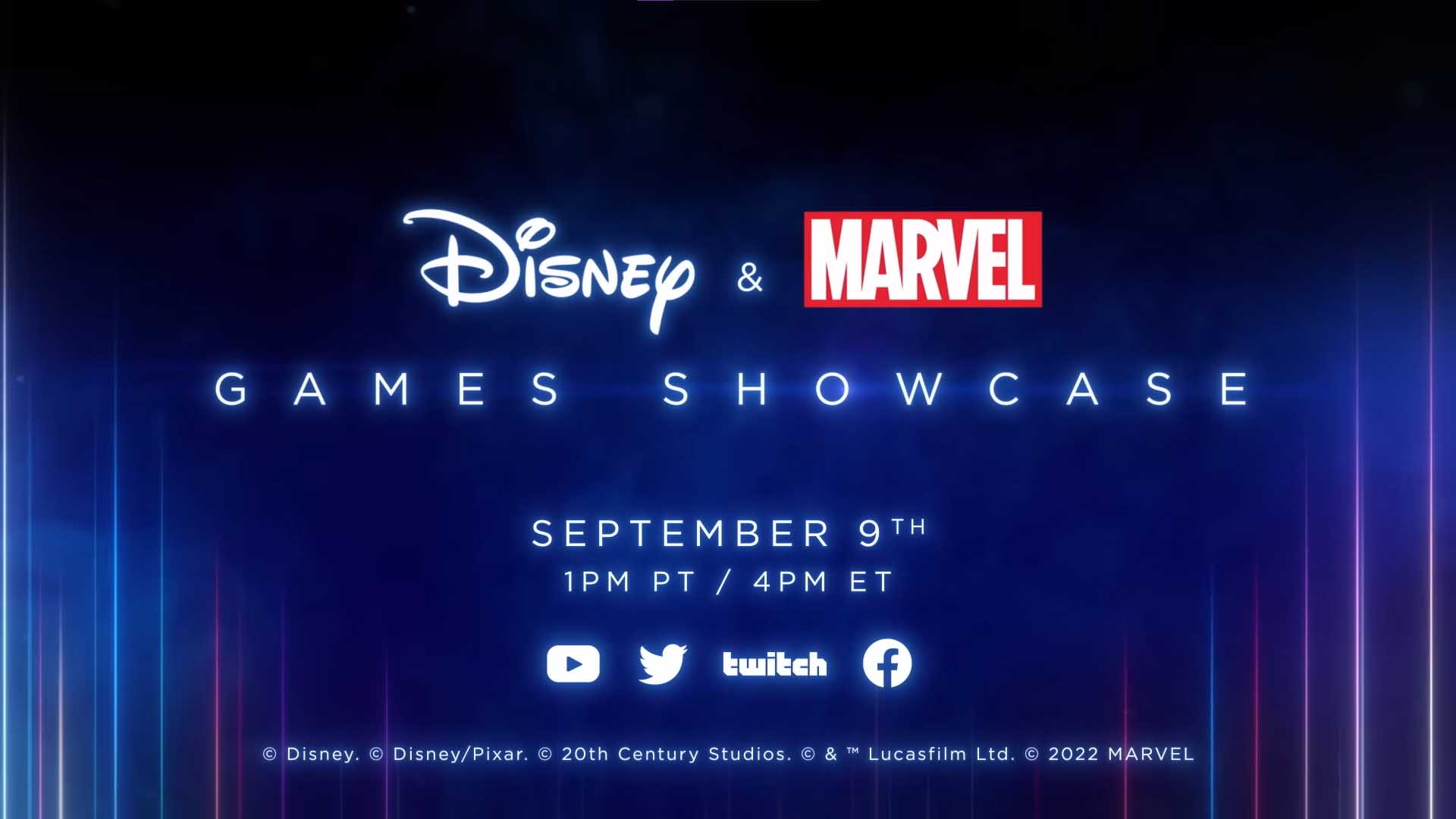 Disney & Marvel to hold Games Showcase this September