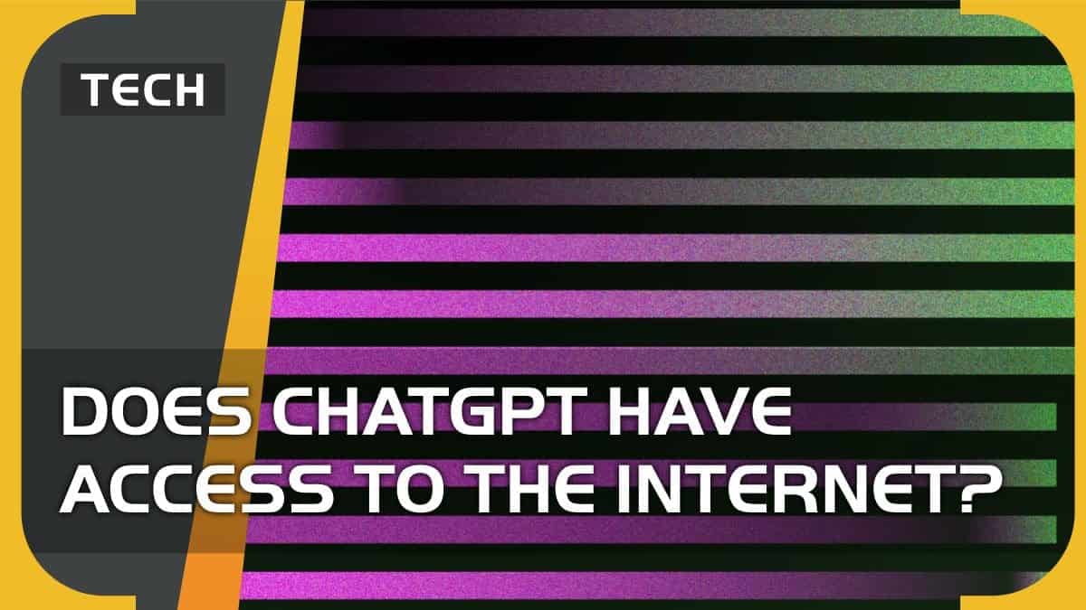 Does ChatGPT have access to the internet?