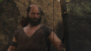 Dragon's Dogma 2 Salubrious Draught: man in rags holding a bow.