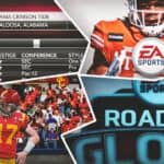 group of football players in red in ea sports college football 25