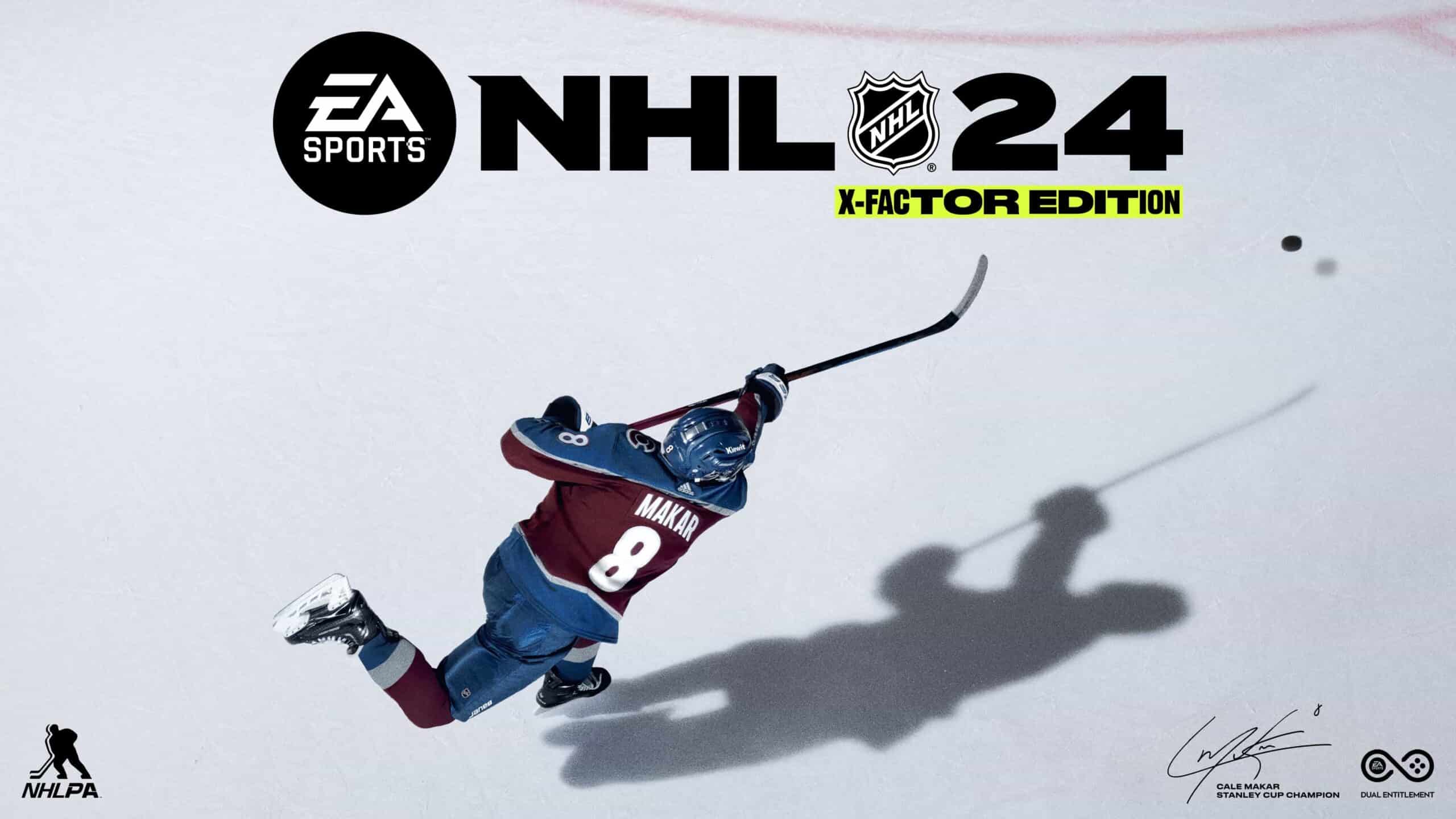 EA Sports NHL 24 features NHL 24 Cover Athlete.