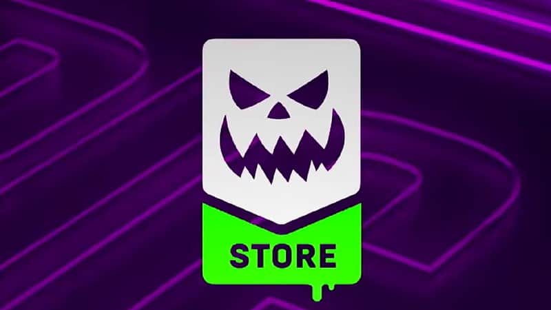 Epic Games store Halloween logo