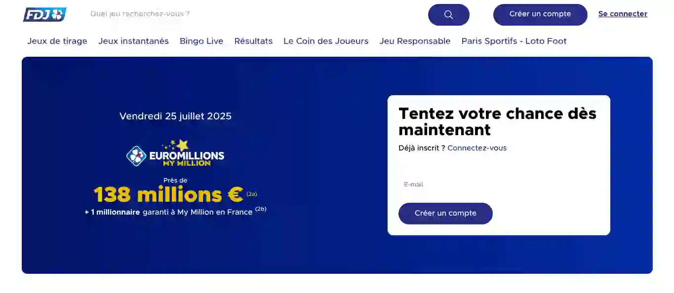 FDJ casino sans documents