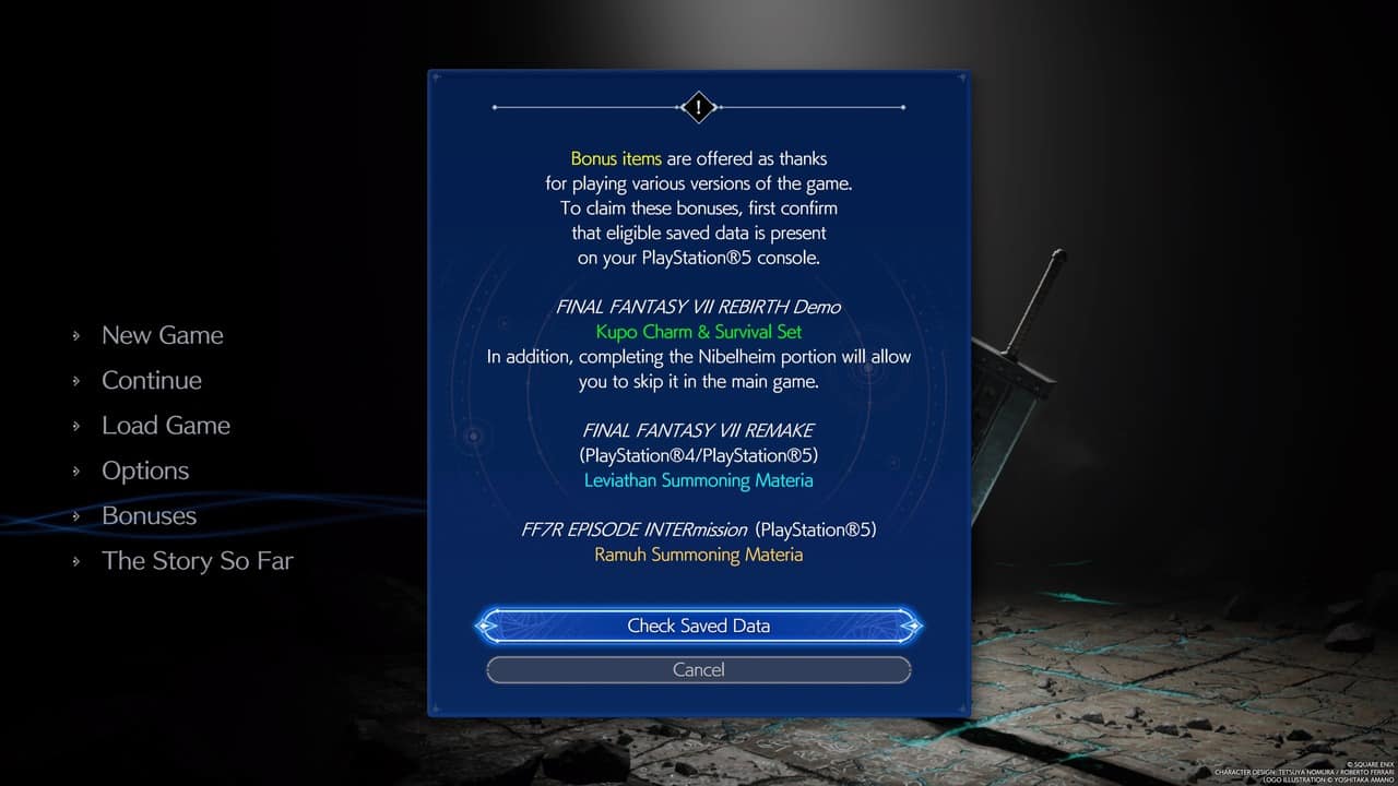 A screen displaying the settings for a game on PS4.