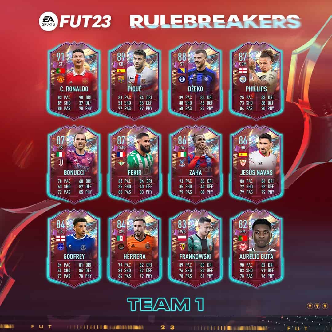 *BREAKING* FIFA 23 Rulebreakers Team 1 REVEALED – all CONFIRMED players
