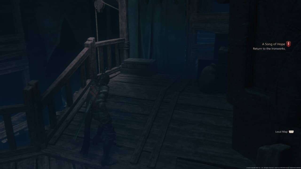 Final Fantasy 16 Orchestrion Roll locations: chest containing Histoire Orchestrion Roll.