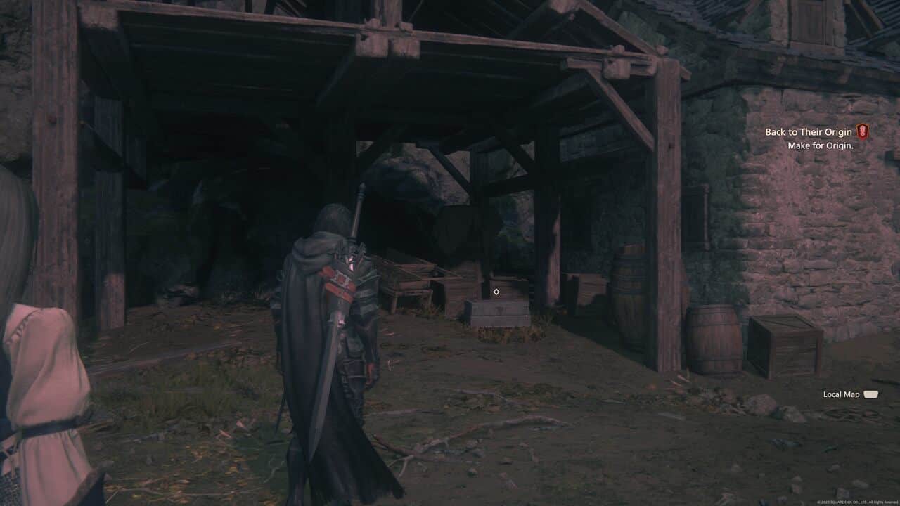 Final Fantasy 16 Orchestrion Roll locations: chest containing the Indomitable Orchestrion Rolle.