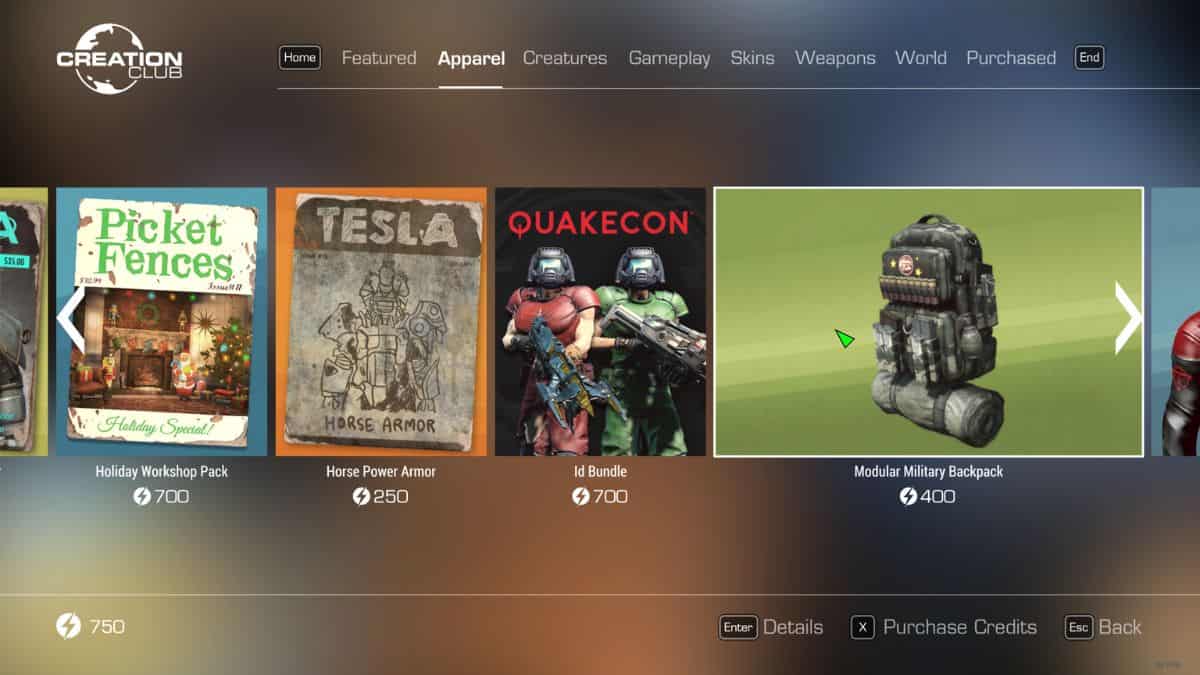 A screen shot of the xbox live store displaying how to install Fallout 4 mods.