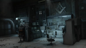 Fallout London Angels: picture of a lab in Fallout London mod.