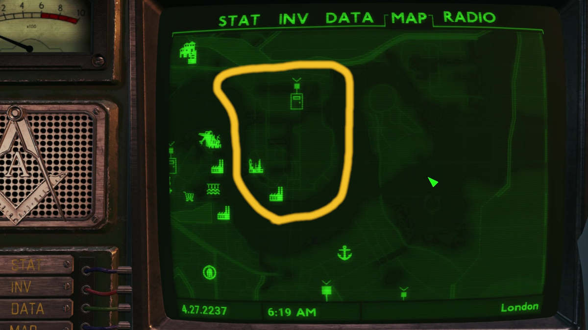 How to get to Millwall in Fallout London
