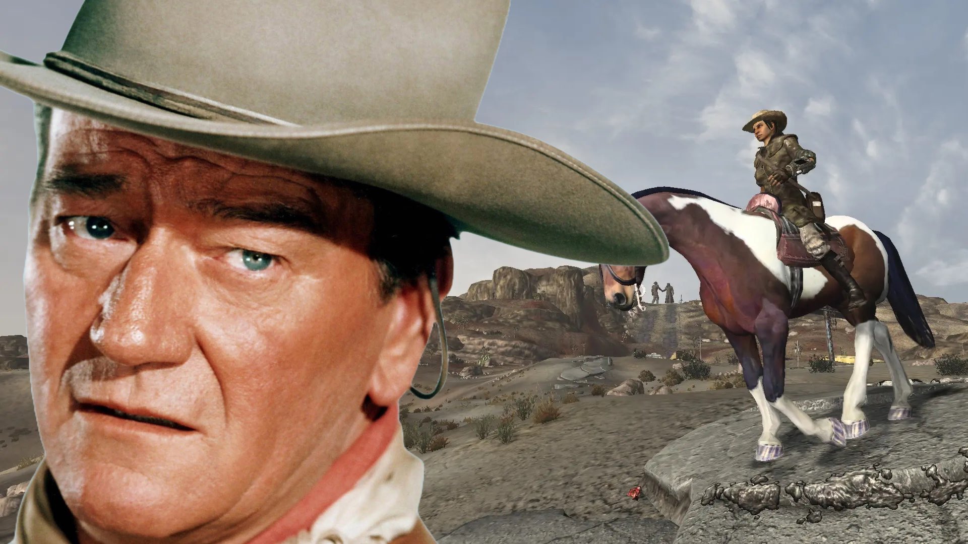 Fallout New Vegas becomes a true Western with rideable horses mod 