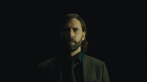 Alan Wake 2 Cult Stash locations: Alan Wake with black background.