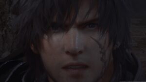 Final Fantasy 16 Moving Heaven and Earth: Clive staring at camera.