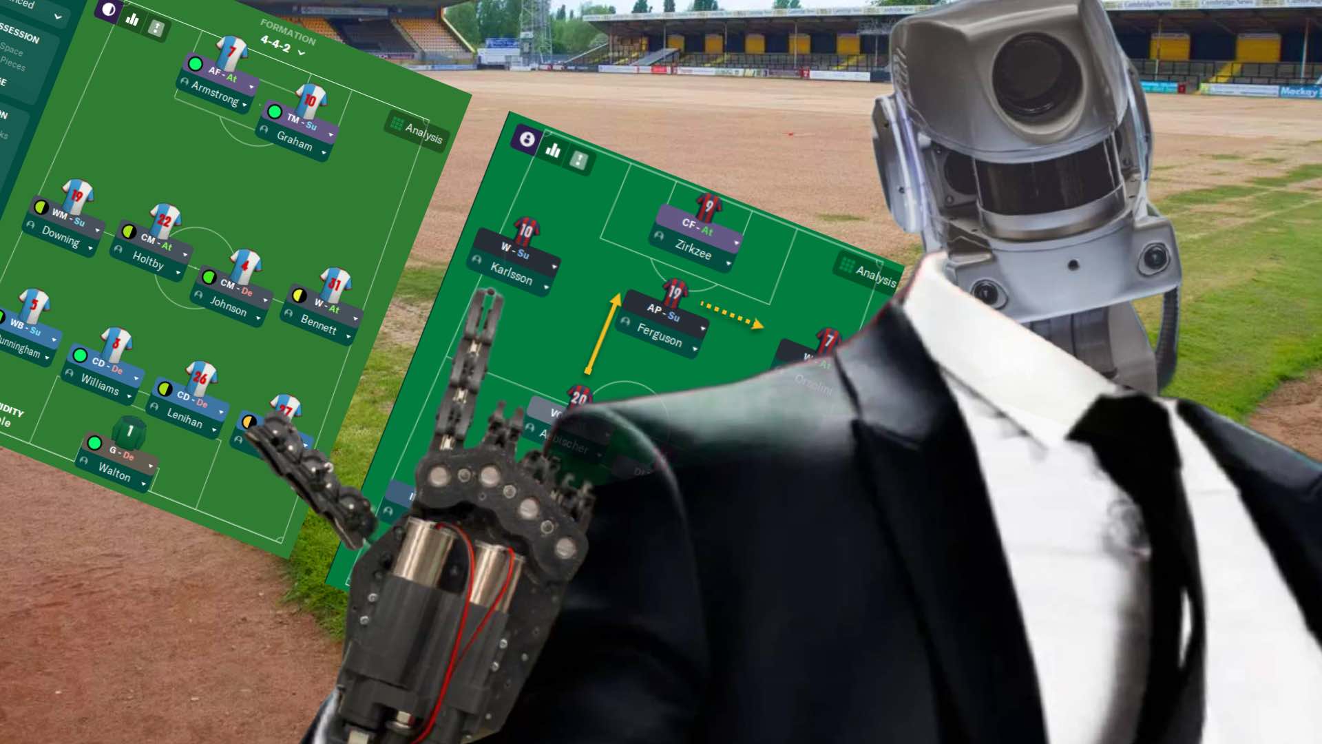 What’s the perfect ‘non-meta’ tactic on Football Manager? Well, AI has its own ideas.