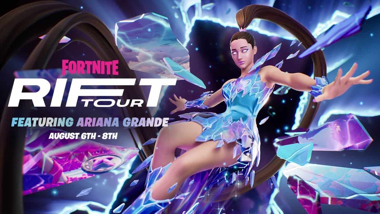 Fortnite welcomes Ariana Grande in Rift Tour concert this weekend