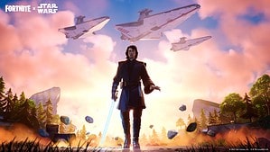 Fortnite Star Wars 2023 key art Anakin Skywalker