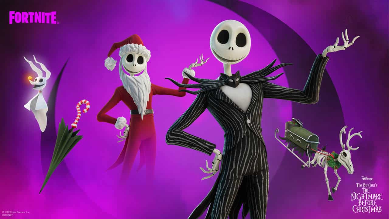Fortnite leakers reveal potential Jack Skellington release date