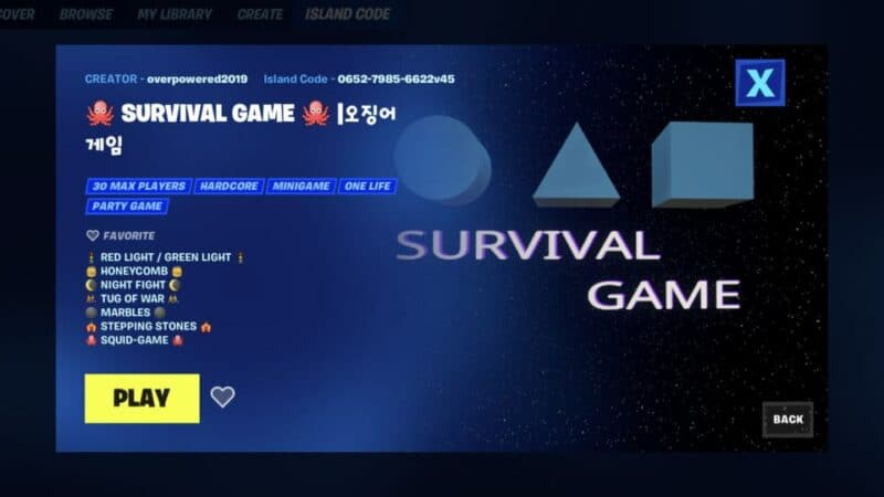 Fortnite Creative Squid Game