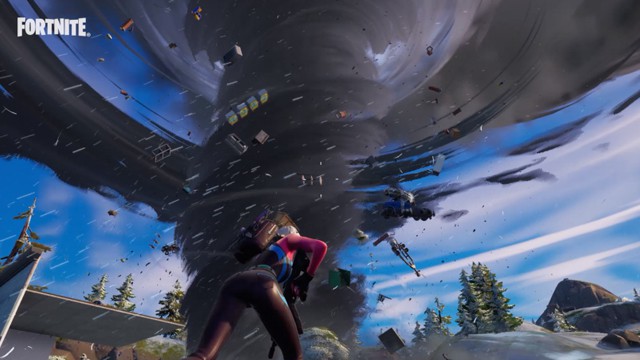 Fortnite adds tornadoes and lightning storms in latest update