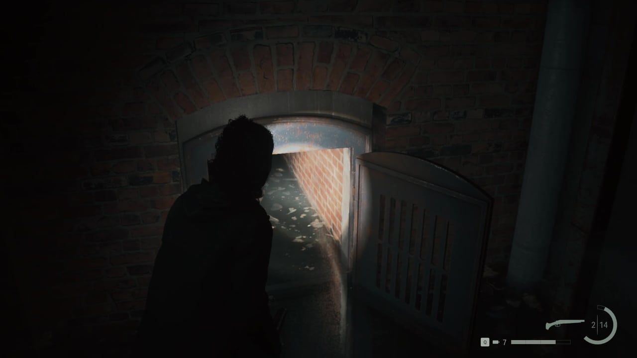 Alan Wake 2 basement fuse: crawl tunnel in the nursing home basement.