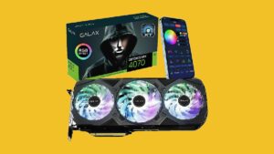 GALAX GeForce RTX™ 4070 EX Gamer Graphics Card
