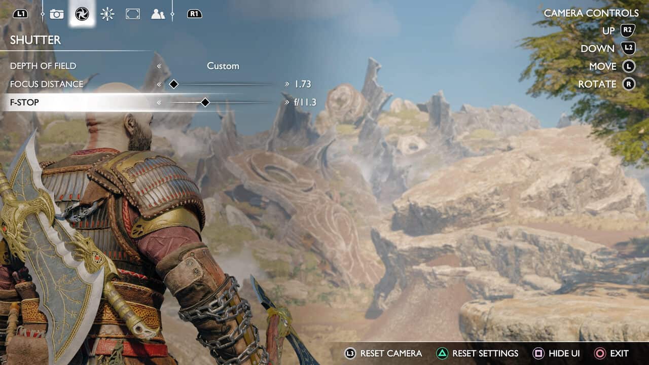 God of War Photo Mode