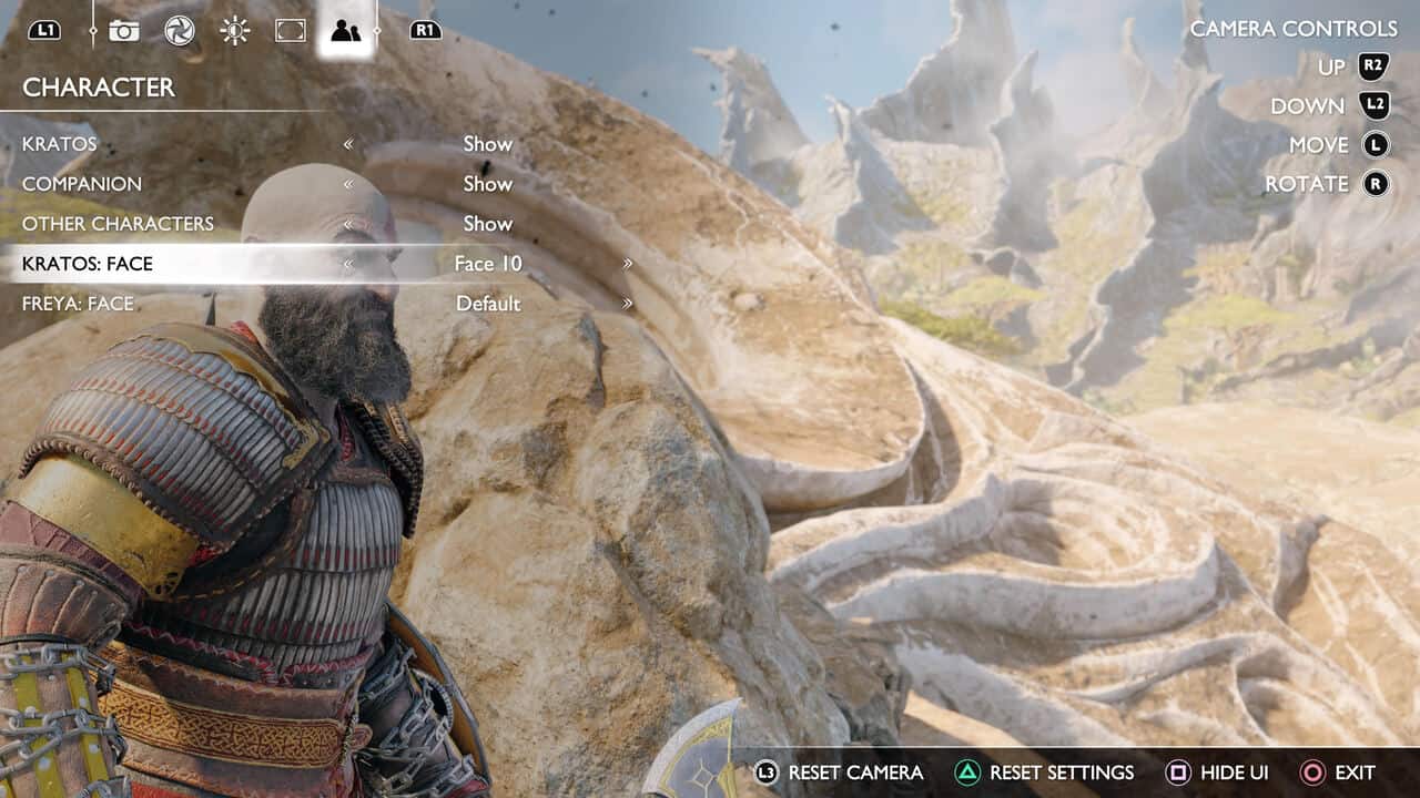 God of War Photo Mode