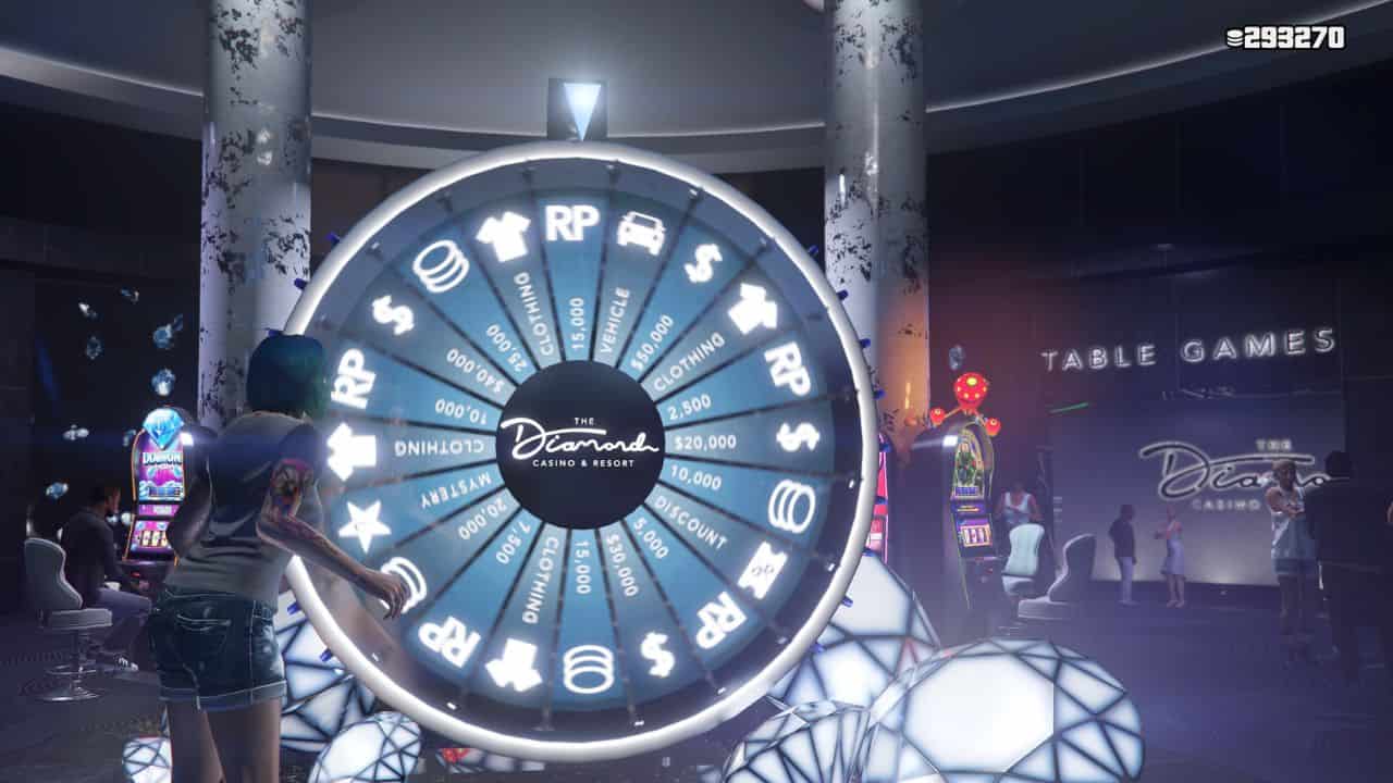 GTA-Online-Player-in-Front-of-Casino-Wheel-Spinning