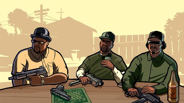 GTA: San Andreas key art