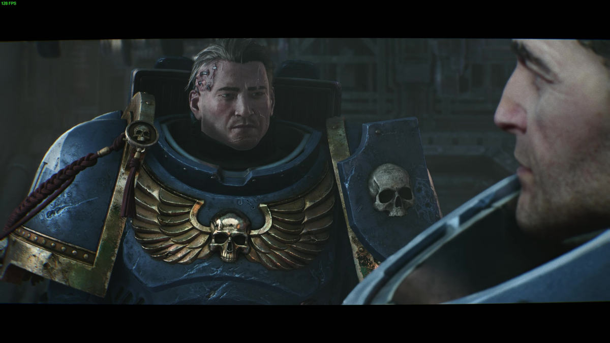 Who is Leandros in Space Marine 2: Gadriel apologising to Titus after the events on Avarax.
