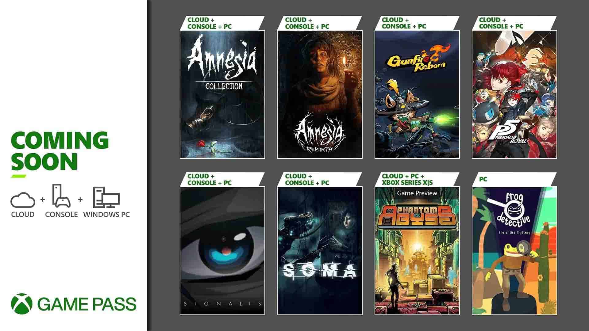 Xbox Game Pass Late October 2022