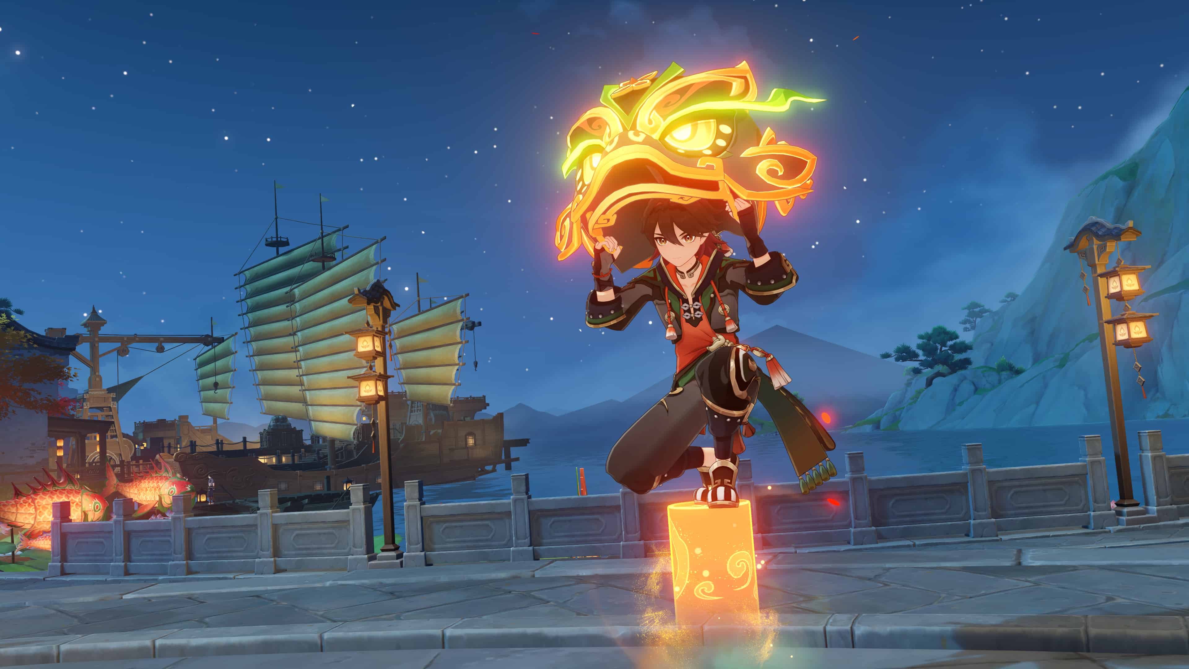 A screenshot of Gaming in Genshin Impact