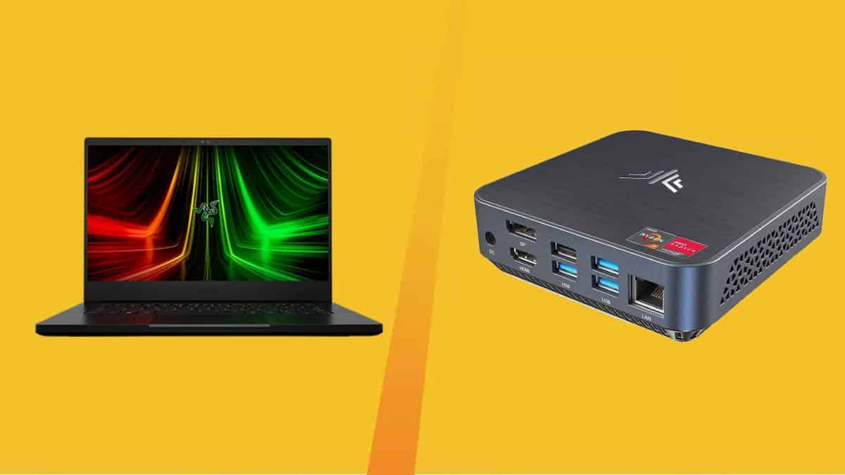 Gaming laptop vs Mini PC