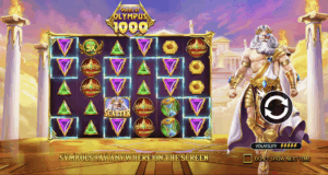 Gates of Olympus 1000 gameplay screenshot