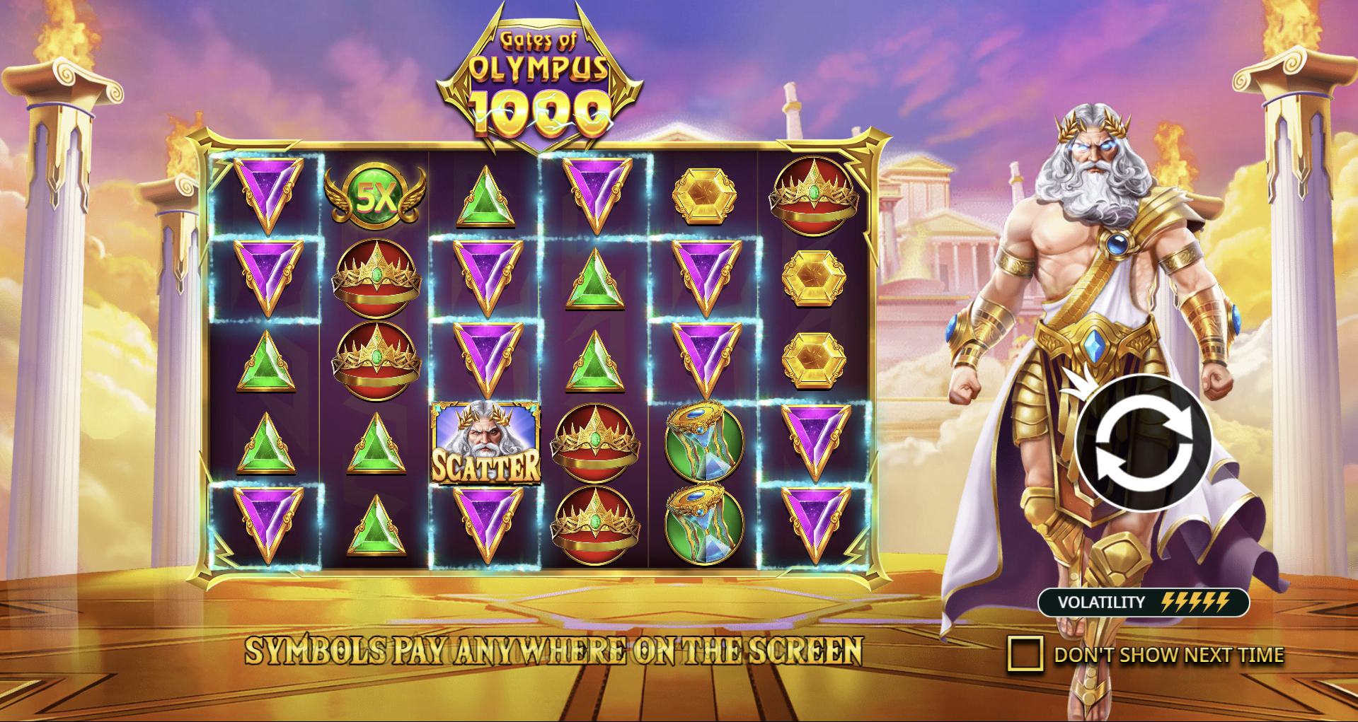 Gates of Olympus 1000 Slot Review - Play Free Demo