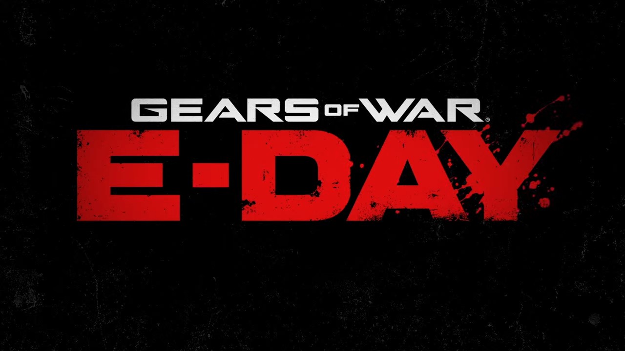 Gears of War E-Day Key Art Logo