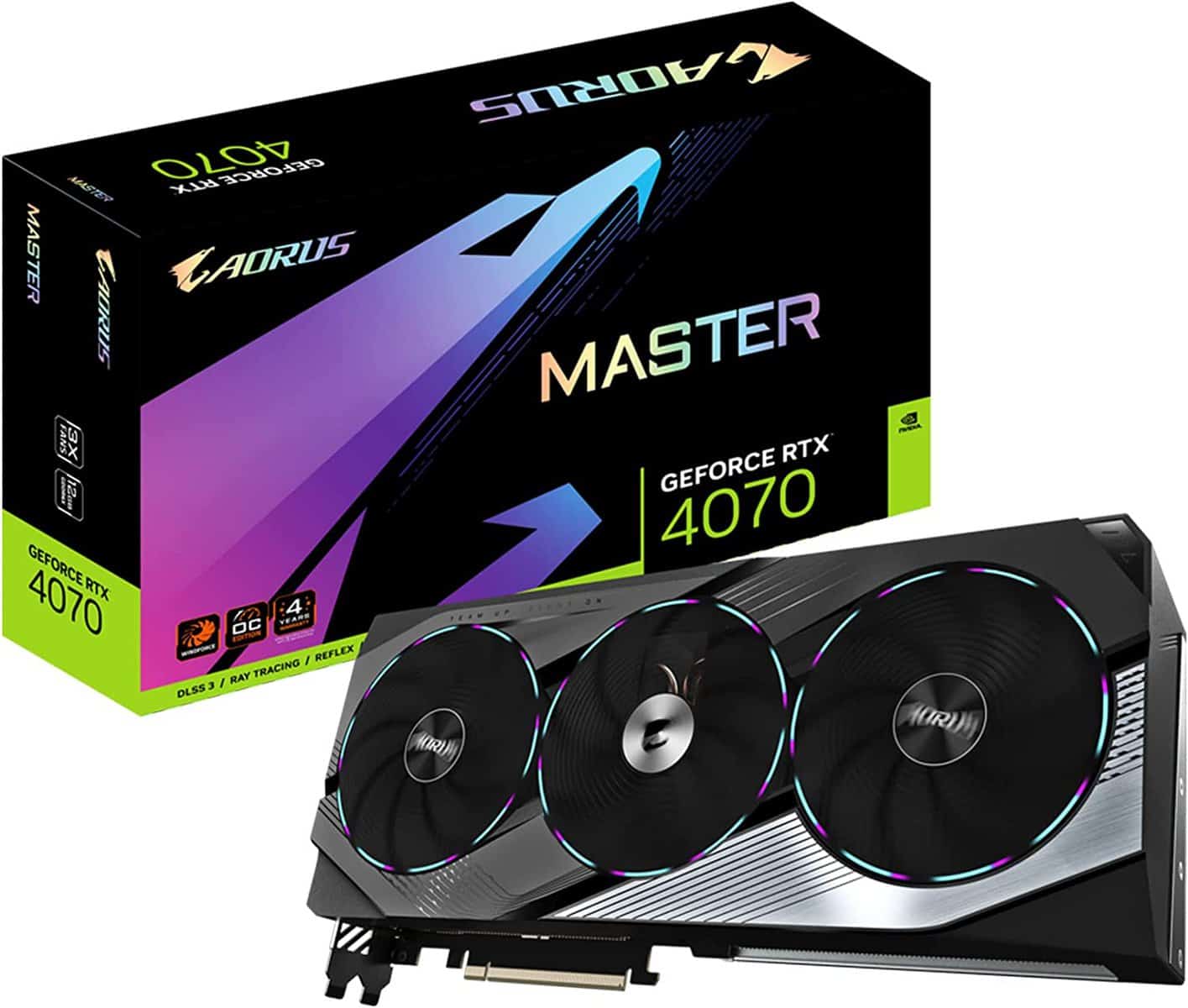 Gigabyte AORUS GeForce RT 4070 Master 12GB