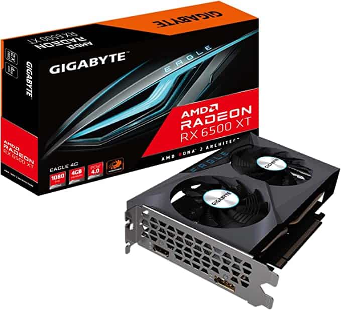 Gigabyte Radeon RX 6500 XT Eagle graphics card