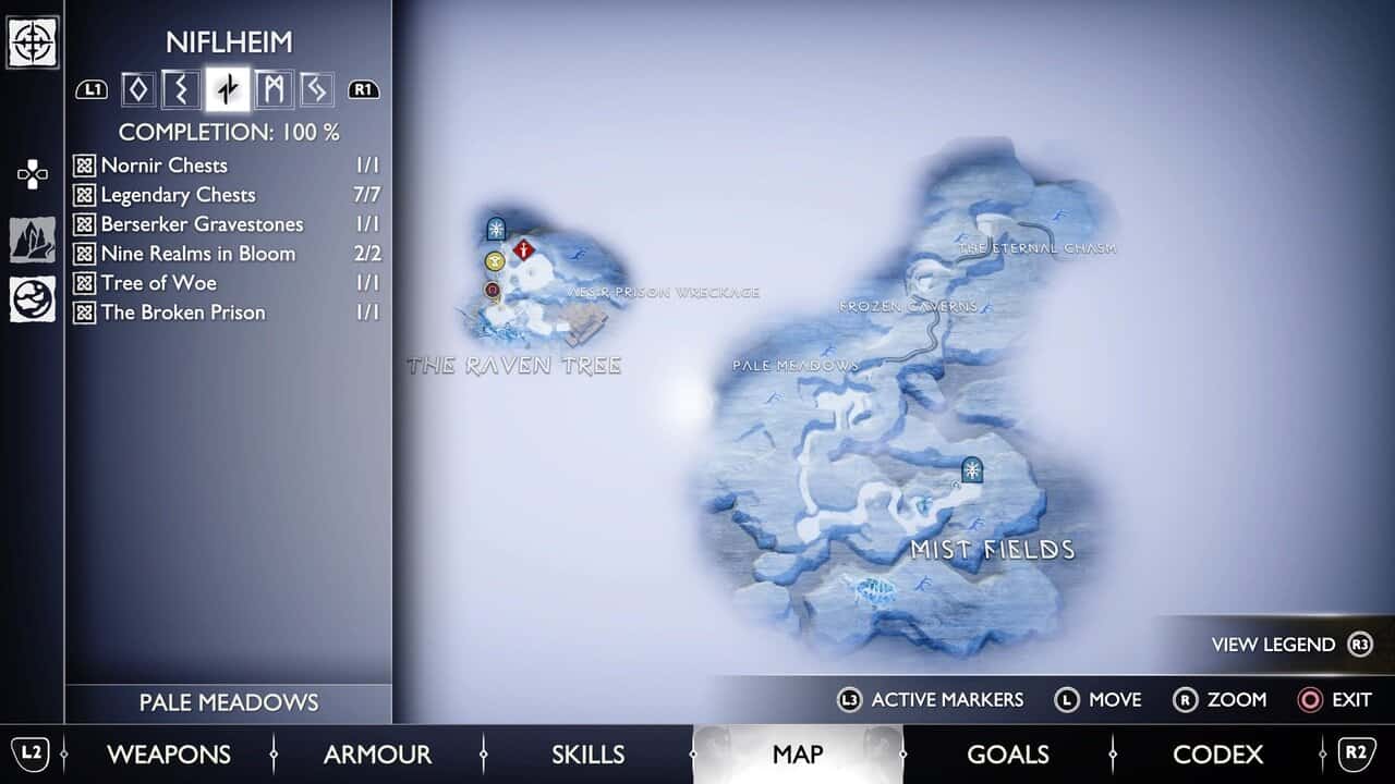 God of War Ragnarok Niflheim Realm Guide